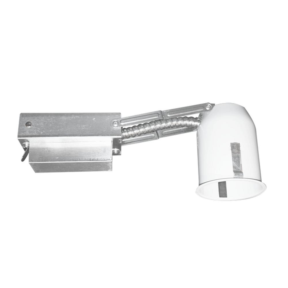 Nicor 2 In Non Ic Galvanized Steel Remodel Led Recessed Housing Non Ic Galvanized Steel Remodel Led Recessed Housing