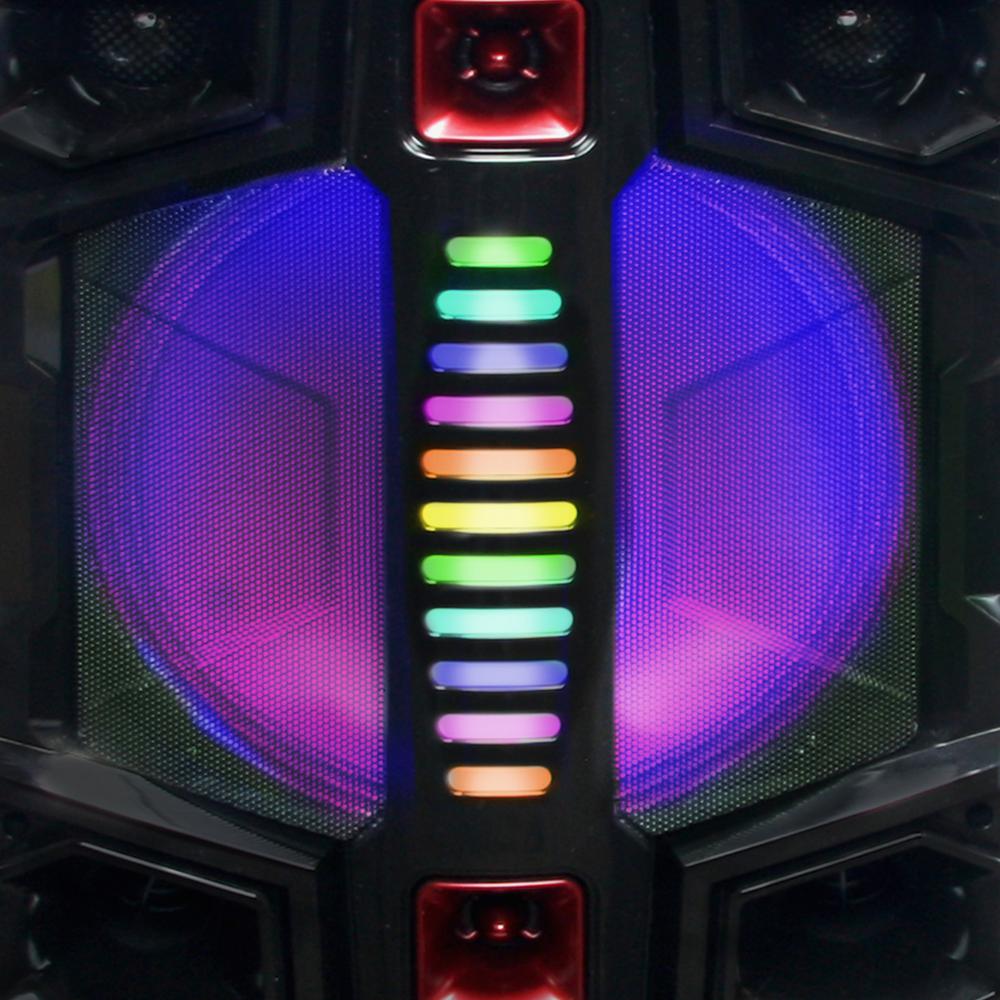 party speaker with wireless microphone