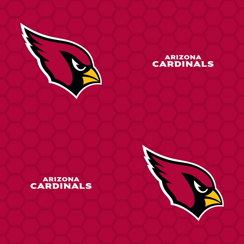 Fathead Arizona Cardinals Red Logo Pattern Smooth Peel and Stick 16.5 ...