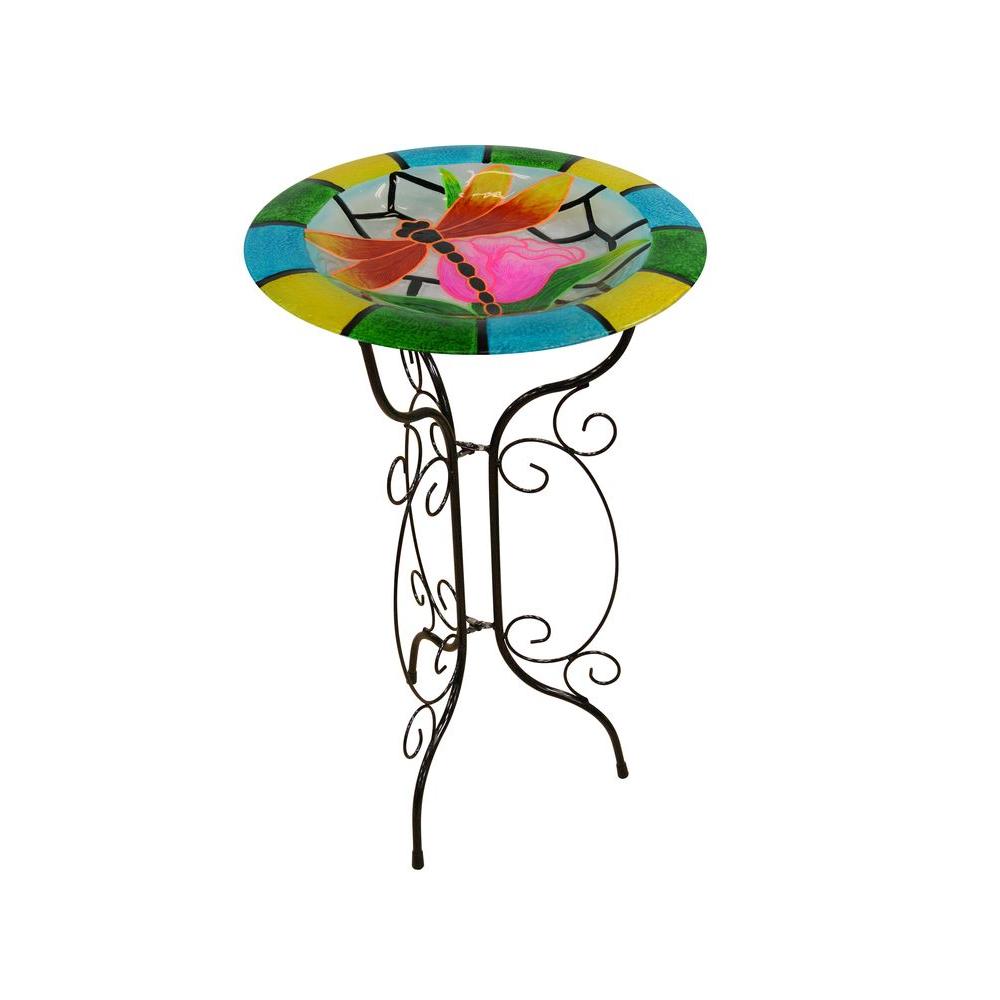 Glass Bird Baths Bird & Wildlife Supplies The Home Depot