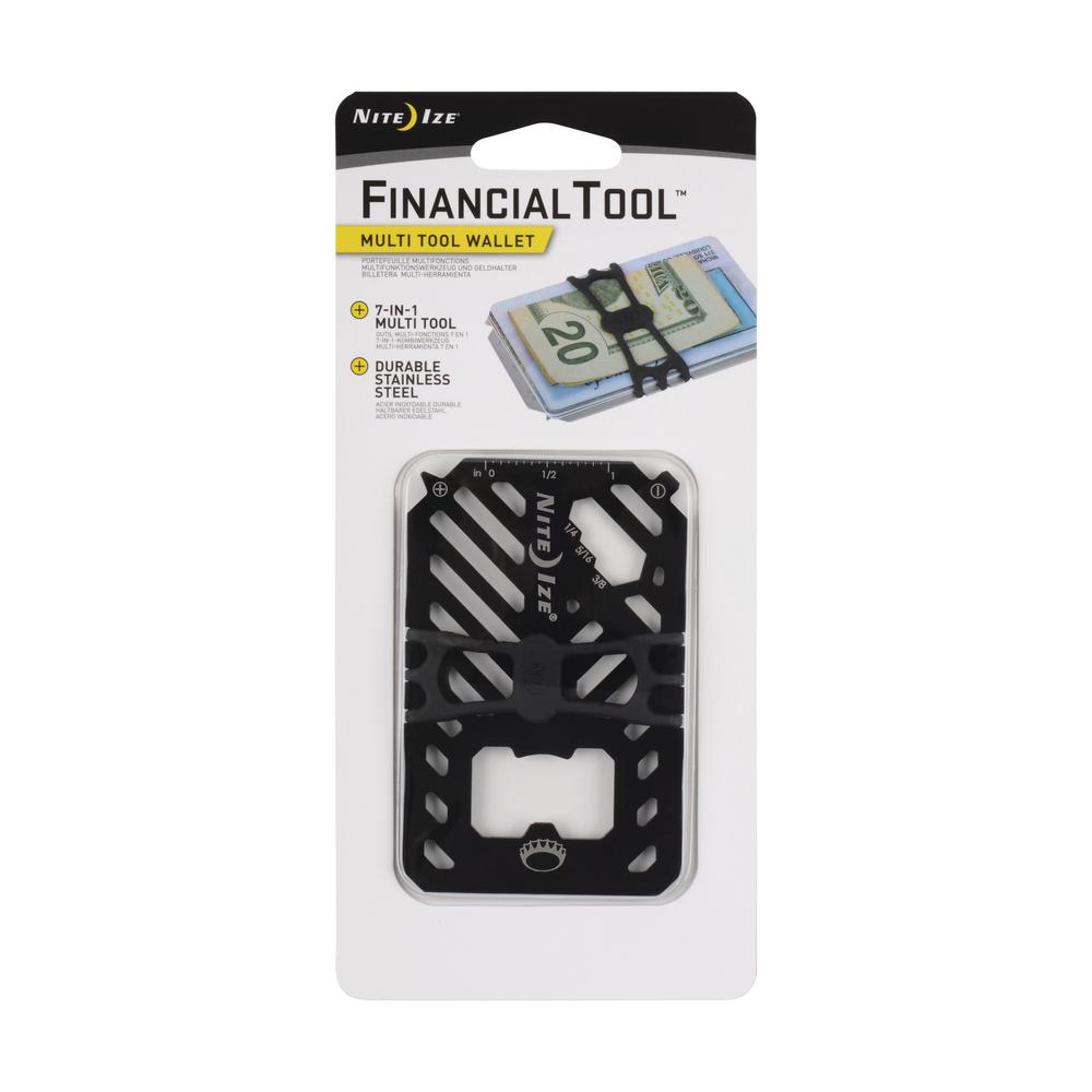 Nite Ize Financial Tool Multi-Tool Wallet in Stainless-FMT2-11-R7 - The ...