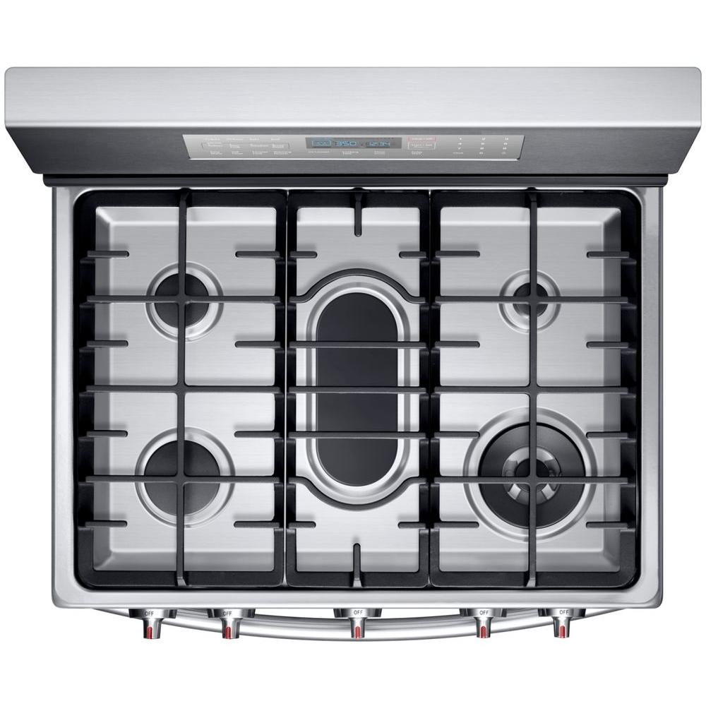 Samsung 30 In 5 8 Cu Ft Gas Range With Self Cleaning Convection 6