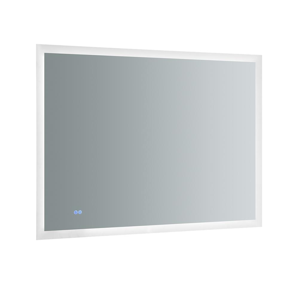 Fresca Angelo 36 In W X 30 H Frameless Single Bathroom Mirror Frameless Single Bathroom Mirror