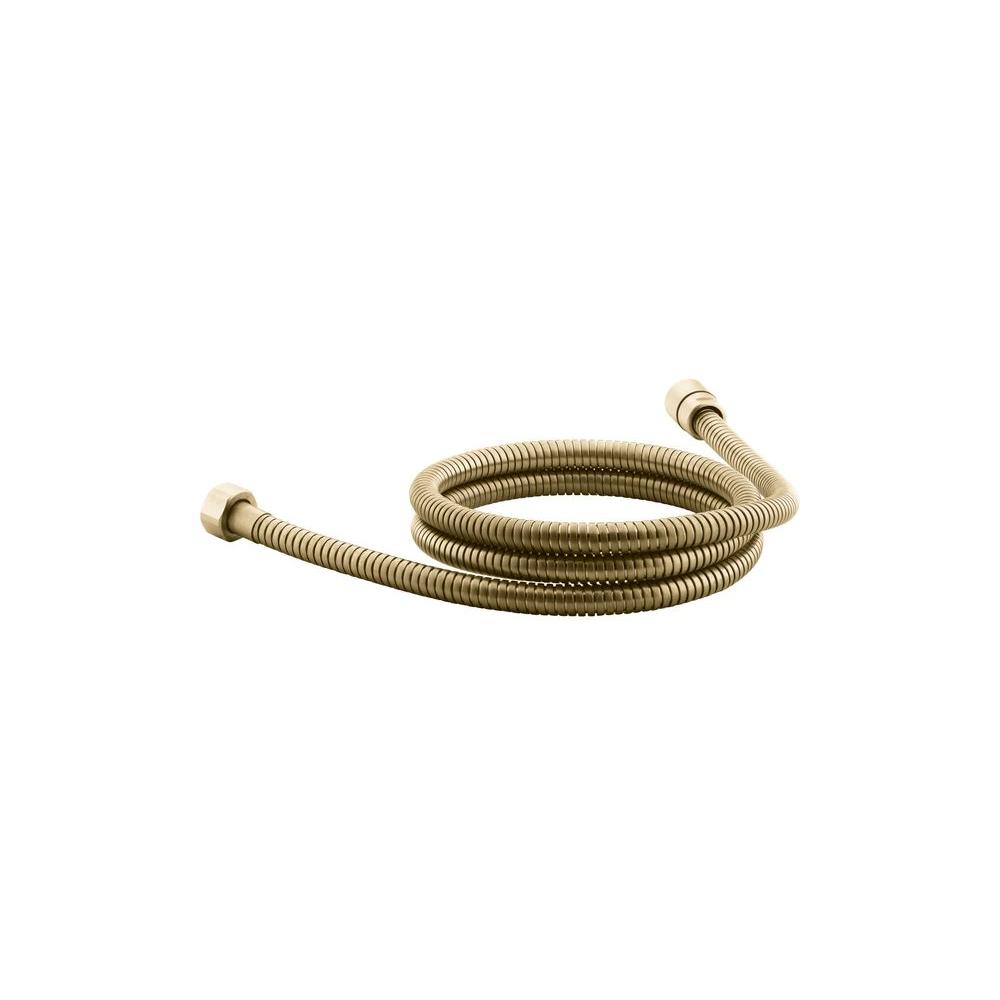Kohler MasterShower 60 in. Shower Hose in Vibrant Moderne Brushed Gold