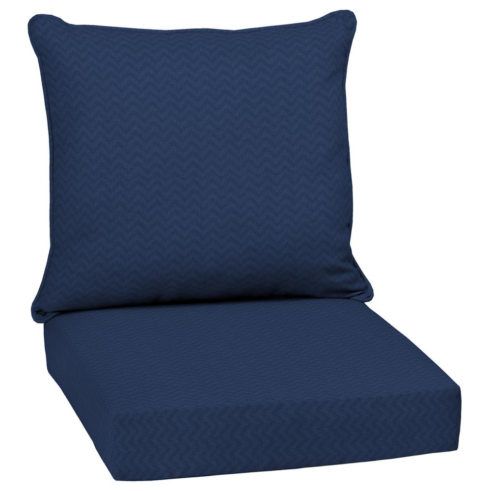 INT 5292 Chair cushions from dekosun Blue in 6er Pack 