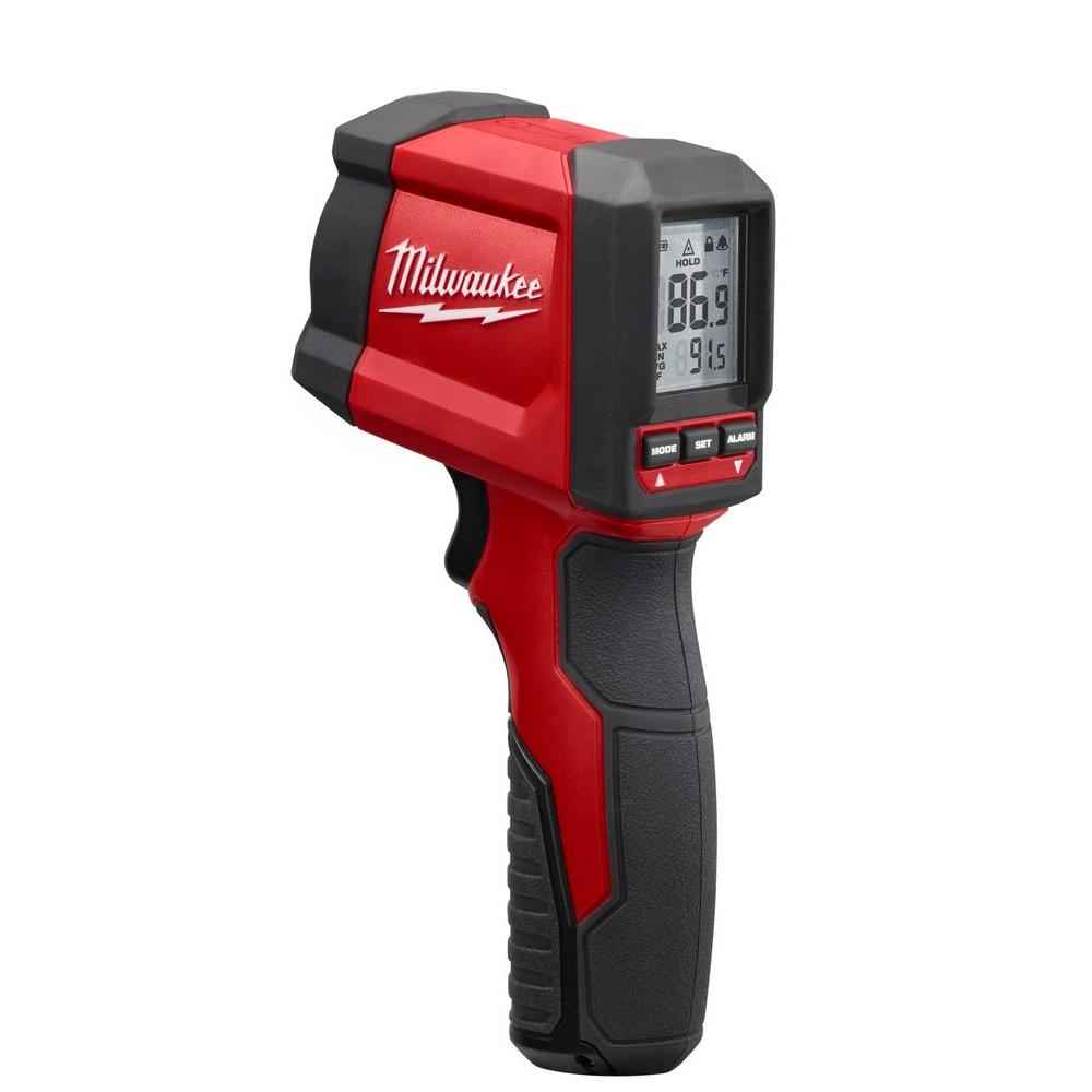 Milwaukee Laser Temperature Gun Infrared 10 1 Thermometer