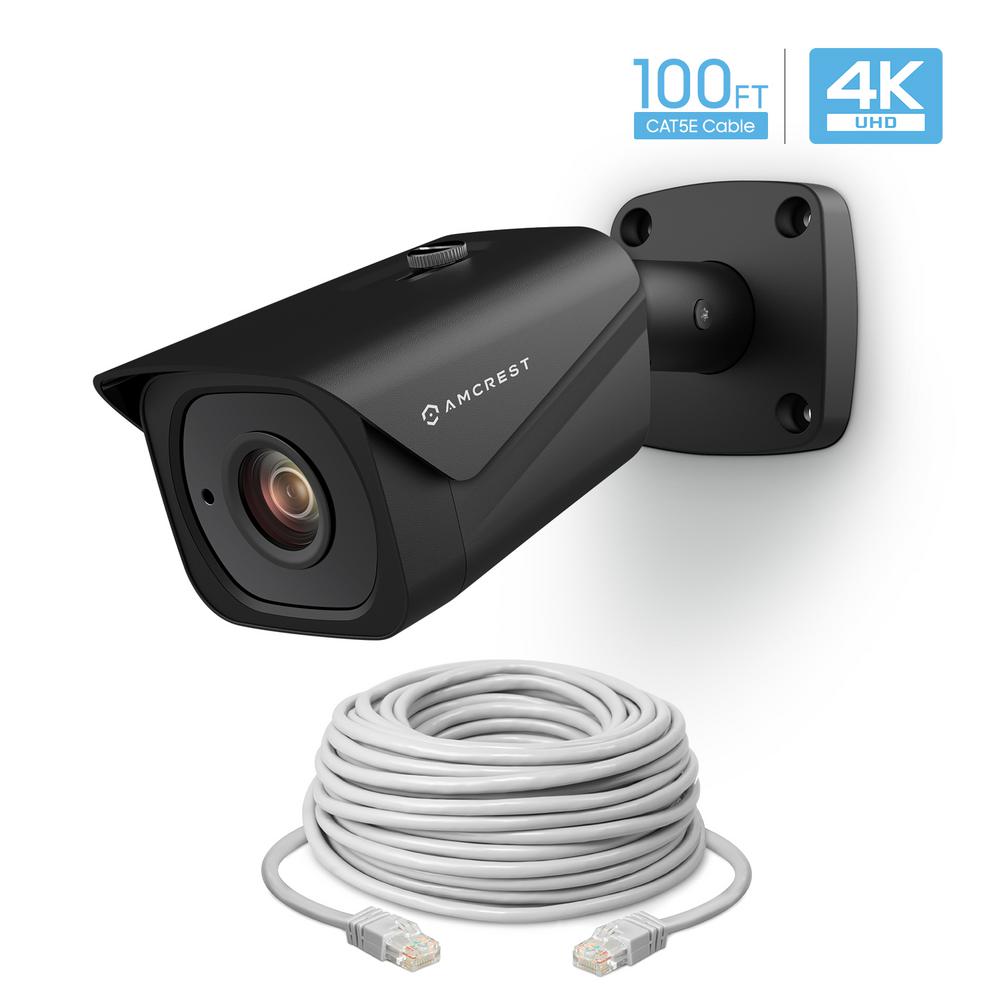 Amcrest UltraHD 4K (8MP) Wired Outdoor Bullet POE IP