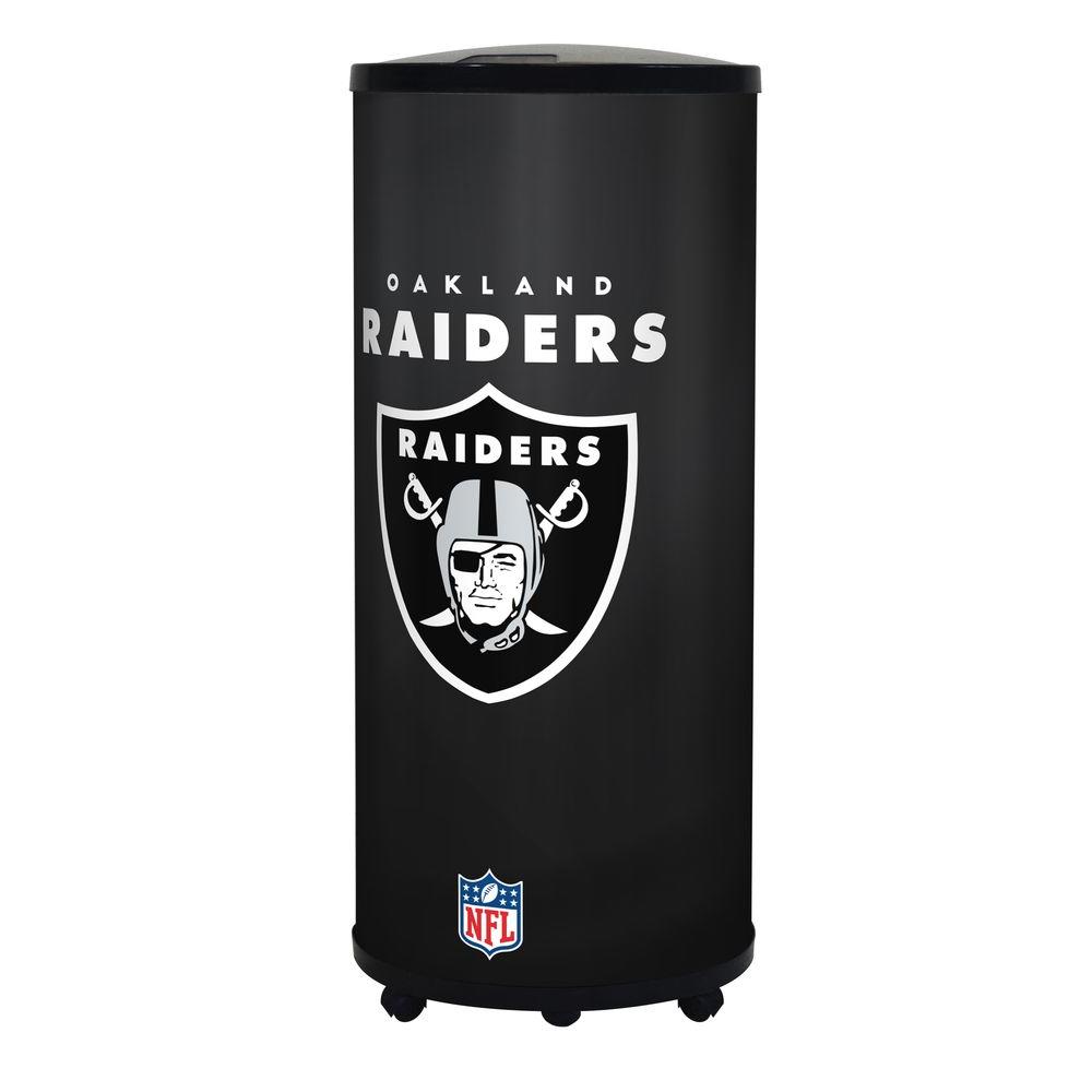 GLAROS NFL 22 Qt. Oakland Raiders Ice Barrel Cooler-B17-OAK - The Home ...