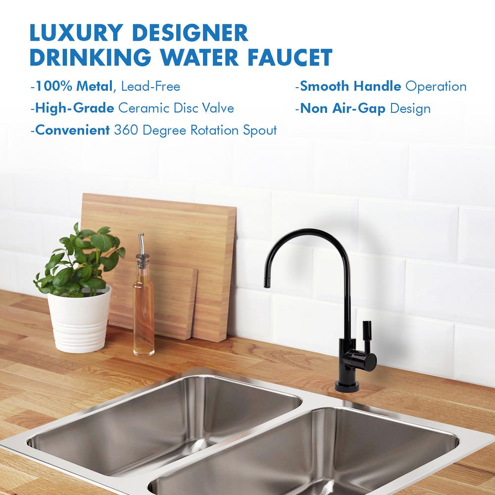 Apec Water Systems Single Handle Beverage Faucet Lead Free Non Air