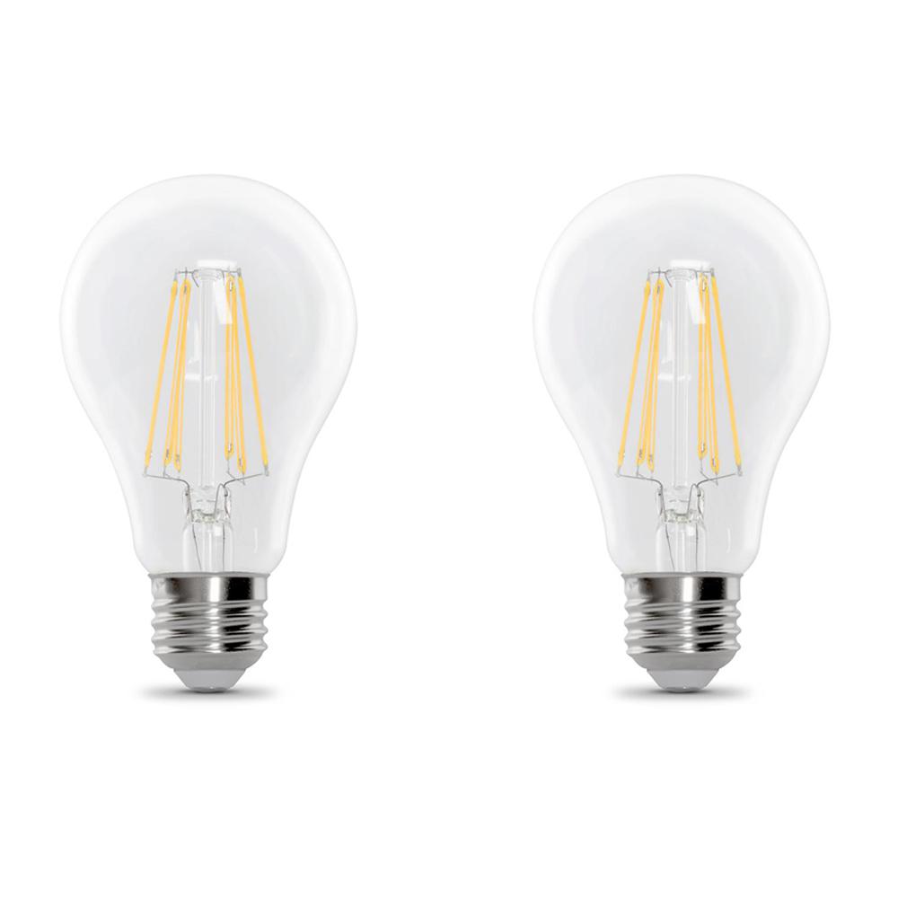Cec Pack Equivalent Filament 100 Light Watt Led White2 Compliant Glass Clear 20 90Cri BulbSoft A21 Dimmable Title AjR354L