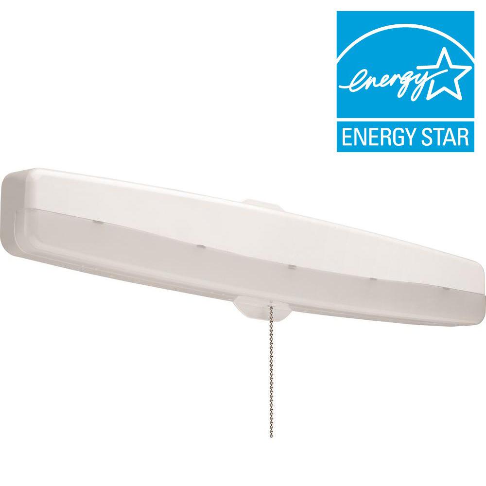 White LED Flushmount Closet Light