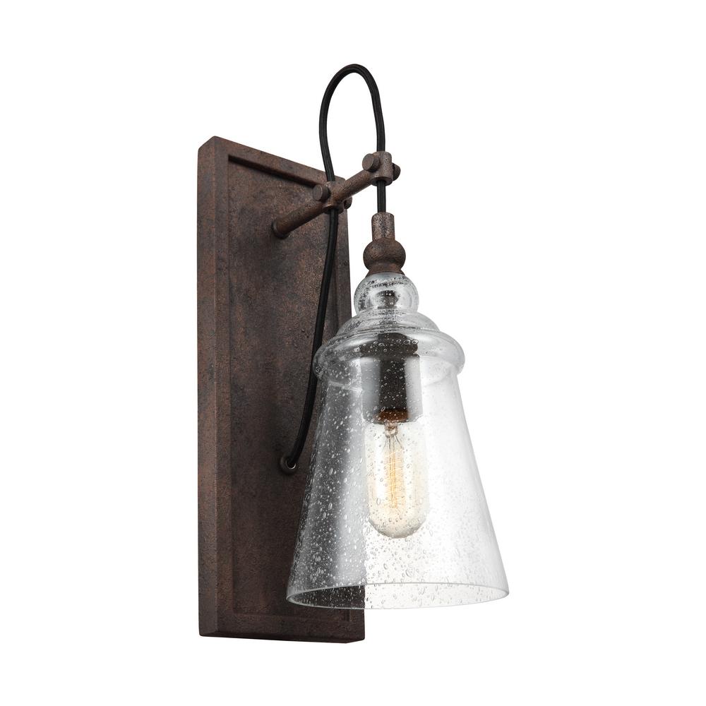 Sconces Lighting The Home Depot Loras 1 Light