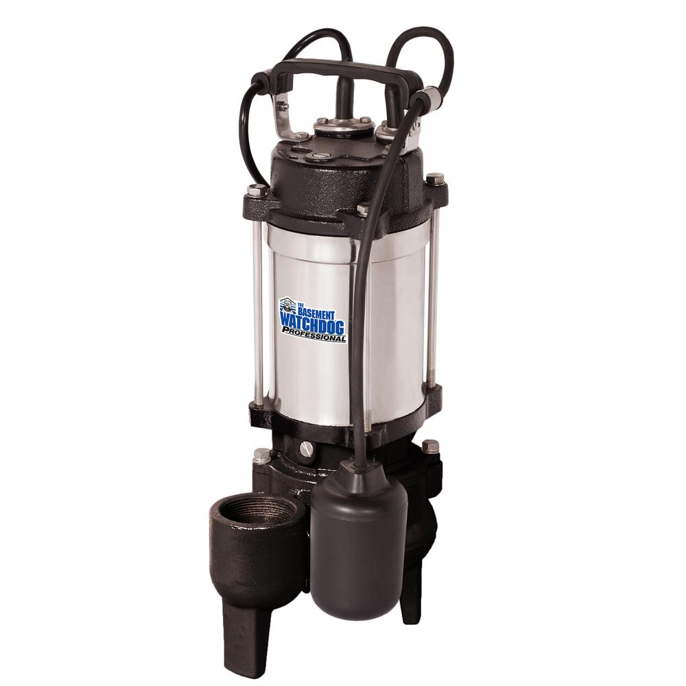Basement Watchdog 1 2 Hp Cast Iron Stainless Steel Submersible Sewage Pump With Tether Switch Sw 50t The Home Depot - Basement Watchdog Float Switch Adjustment Basement Watchdog 1 2 Hp Cast Iron Stainless Steel Submersible Sewage Pump With Tether Switch Sw 50t The Home Depot - Basement Watchdog Float Switch Adjustment