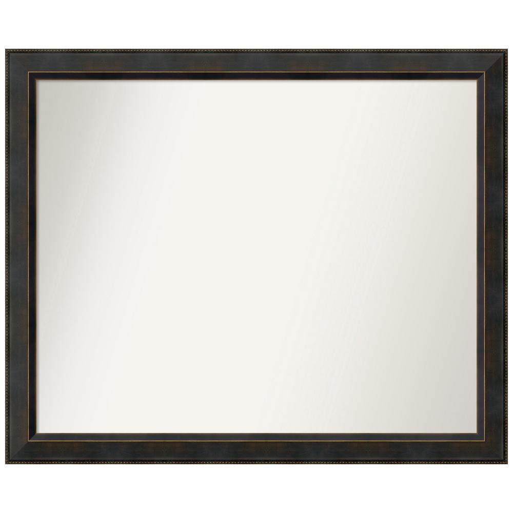 Amanti Art Choose your Custom Size 40.38 in. x 33.38 in. Signore Bronze Wood Decorative Wall Mirror was $450.46 now $264.87 (41.0% off)