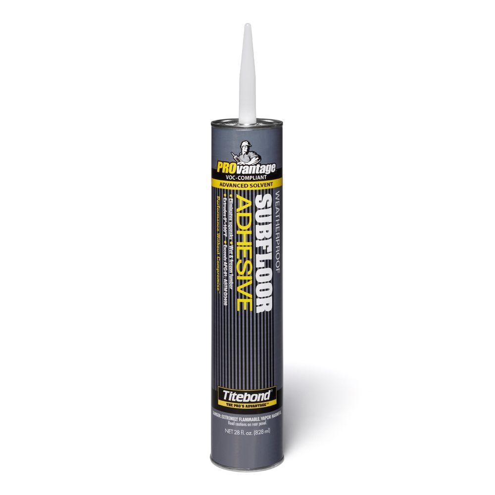 Titebond 28 Oz. PROvantage Subfloor Adhesive (12-Pack)-5482 - The Home ...