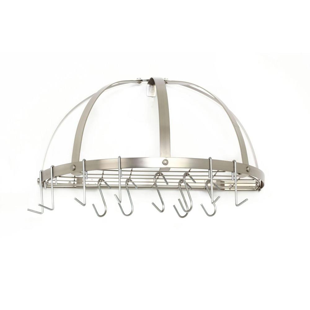 Old Dutch 60.5 in. Six Shelf Cookware Stand in Satin Nickel106SN The