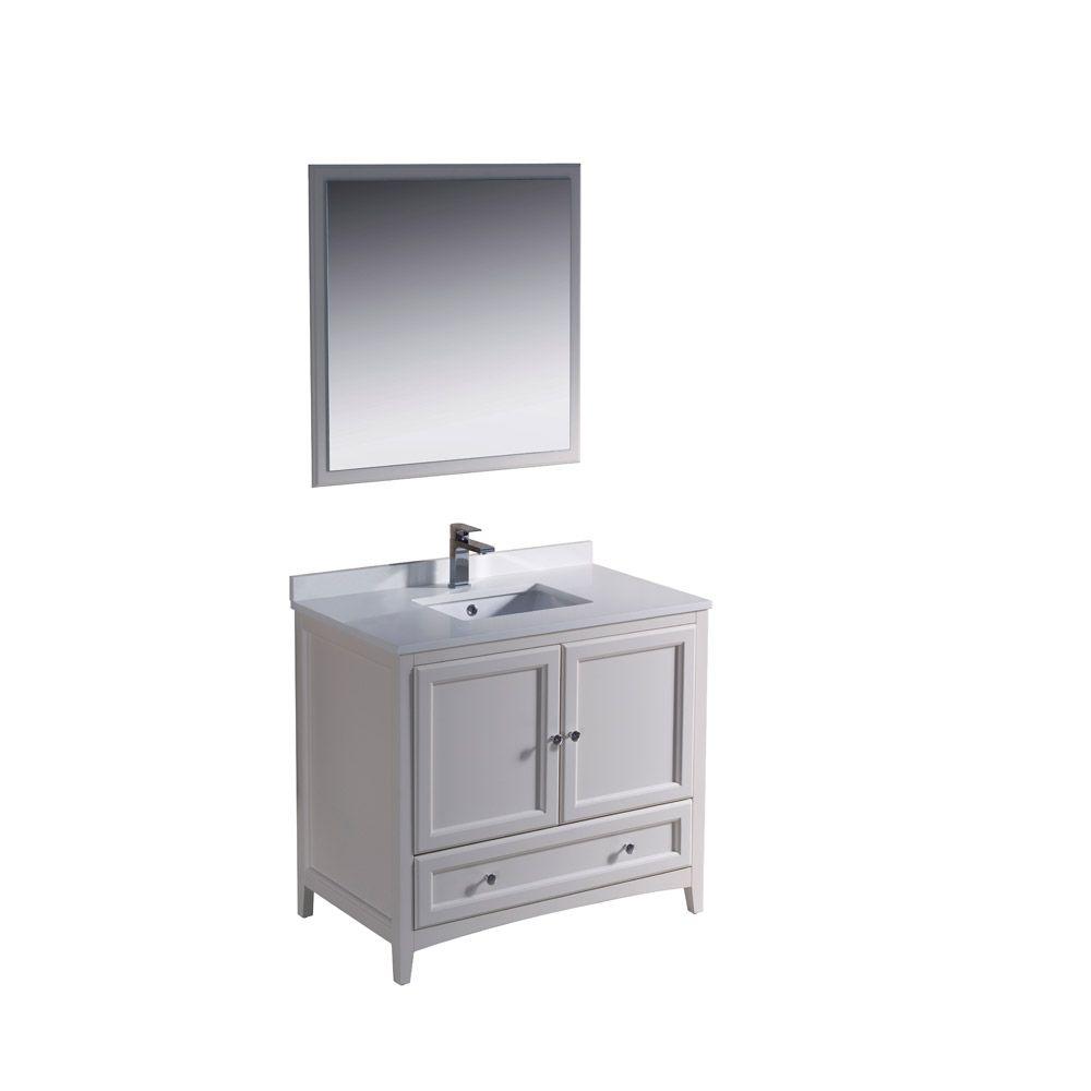 Garrido Bros Co Victoria Ii 32 In 4 Piece Pvc Floating Vanity Vanity In Antique White With Ceramic Top