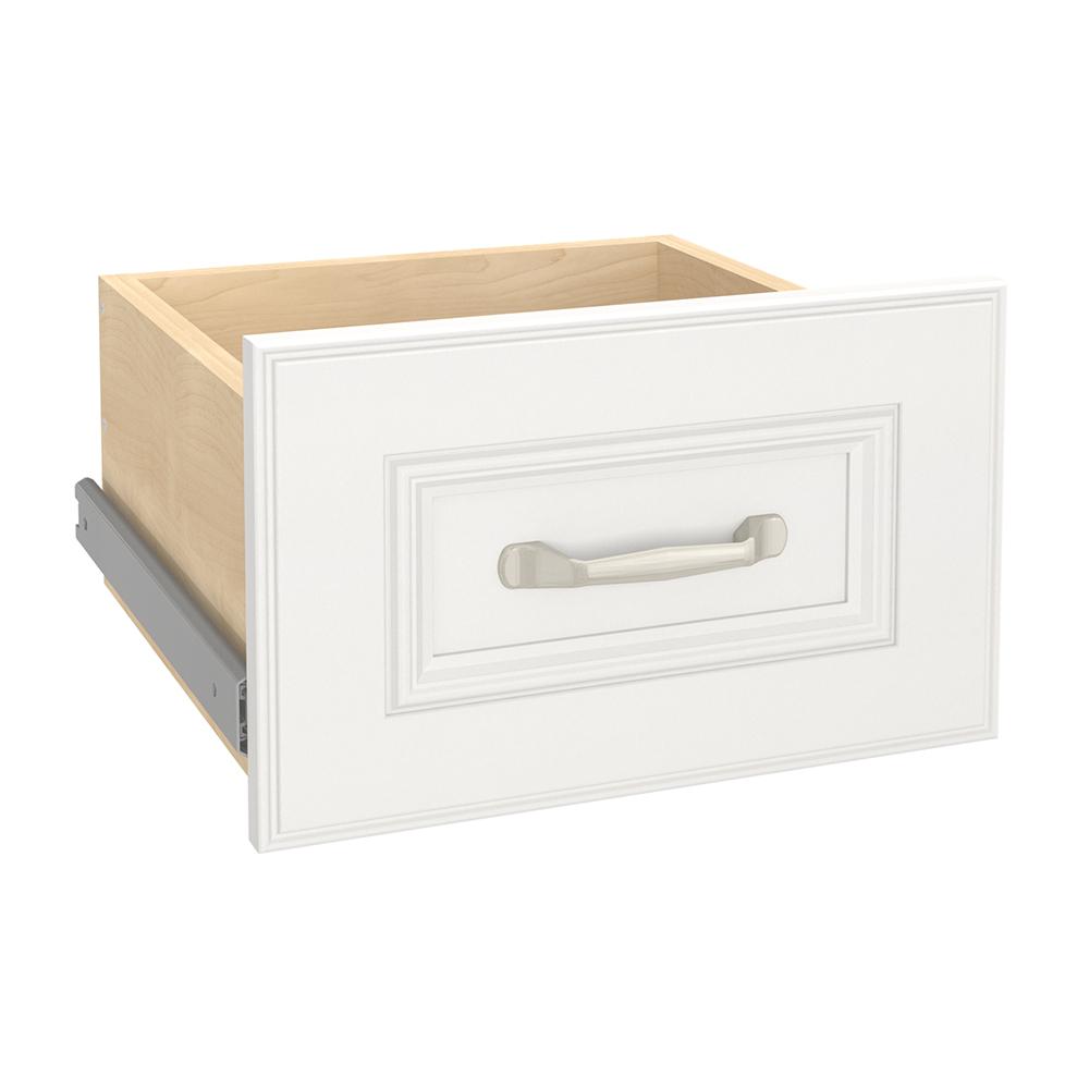 Closetmaid 24 13 In W X 15 75 In H White Stackable 2 Drawer