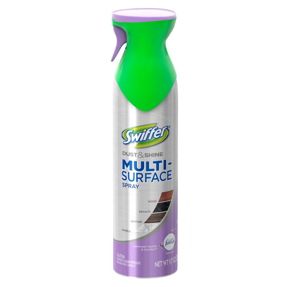 Swiffer Dust And Shine 9 7 Oz Furniture Polish Spray With Febreze