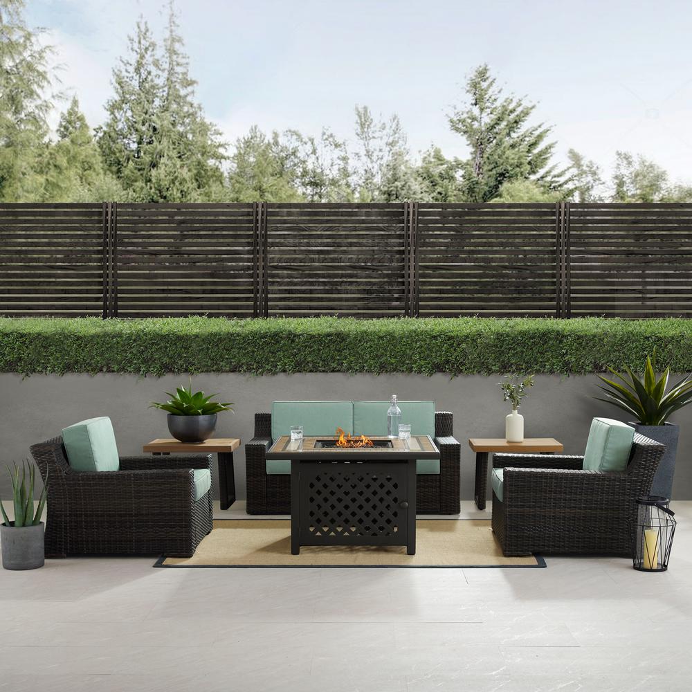 Crosley Furniture Beaufort 6 Piece Wicker Patio Fire Pit Seating Set With Mist Cushions Ko70179br The Home Depot - Beaufort 10 Patio Furniture Crosley Furniture Beaufort 6 Piece Wicker Patio Fire Pit Seating Set With Mist Cushions Ko70179br The Home Depot - Beaufort 10 Patio Furniture