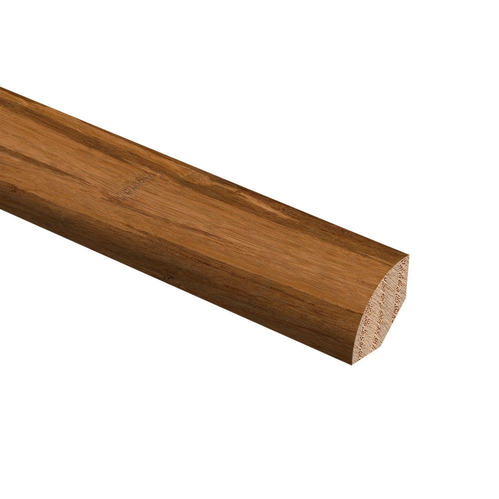 Strand Woven Bamboo Dark Mahogany 3//8 in Thick x 1-3//4 in Wide x 94 in Length Hardwood T-Molding