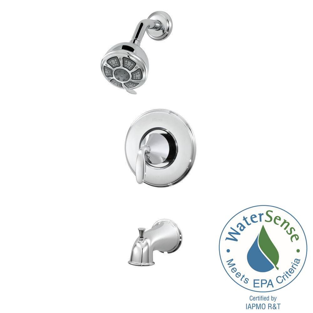 Pfister Pasadena SingleHandle 3Spray Tub and Shower Faucet in