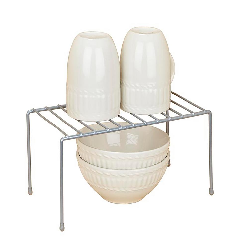 Kitchen Details Grey Small Shelf Organizer 24122 The Kitchen Details Grey Small Shelf Organizer 24122 The Home Depot