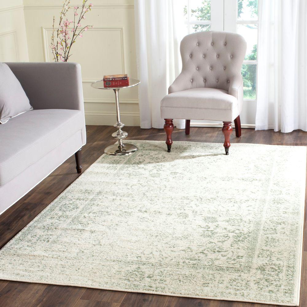 Safavieh Adirondack Ivory/Sage 8 ft. x 10 ft. Area RugADR109V8 The