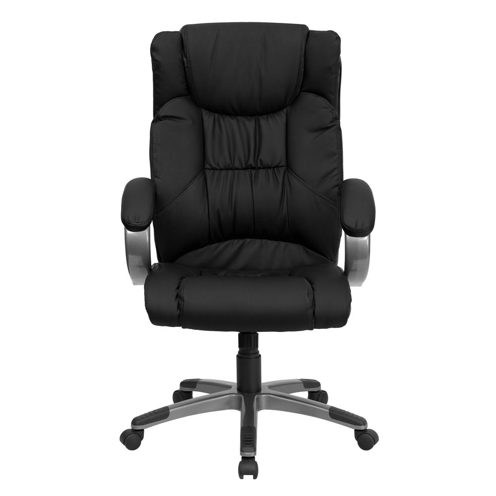 Poly and Bark Correna Black Office Chair in Mesh HD329BLK The Home
