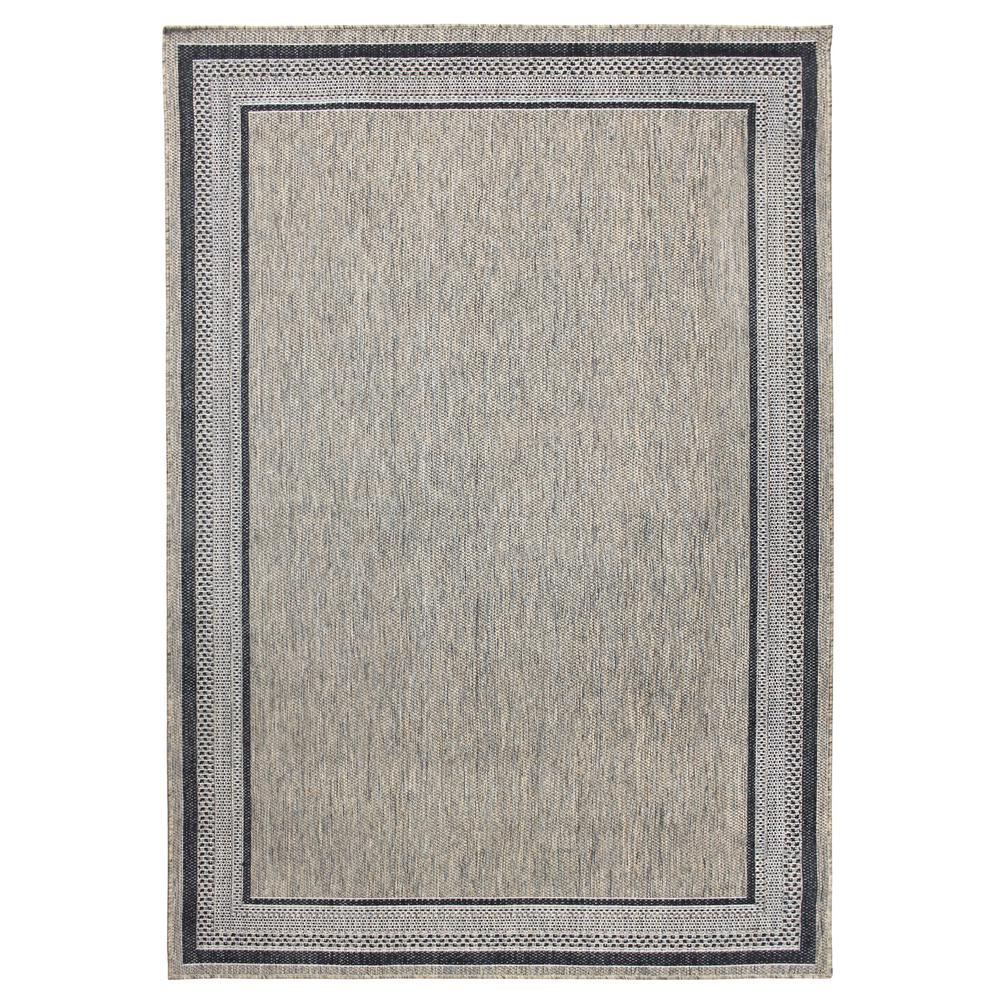 Hampton Bay Border Gray Flat Woven Weave 5 Ft X 7 Indoor Hampton Bay Border Gray Flat Woven Weave 5 Ft X 7 Indoor