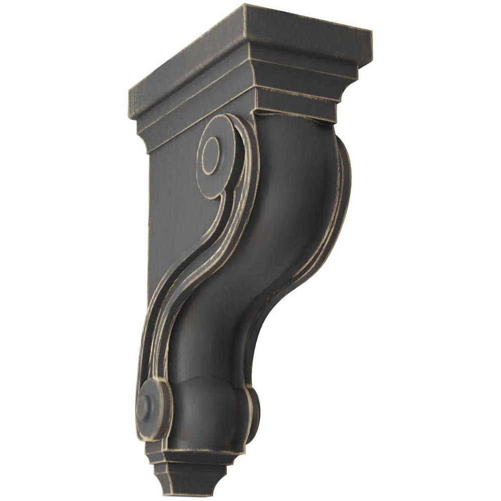 2-Pack 2 Piece Renewed Maple 3 W x 3 x Ready to be Stained Ekena Millwork CORW03X03X06LWMA-CASE-2 3W x 3 1//2D x 6H Small Lawson Wood Corbel