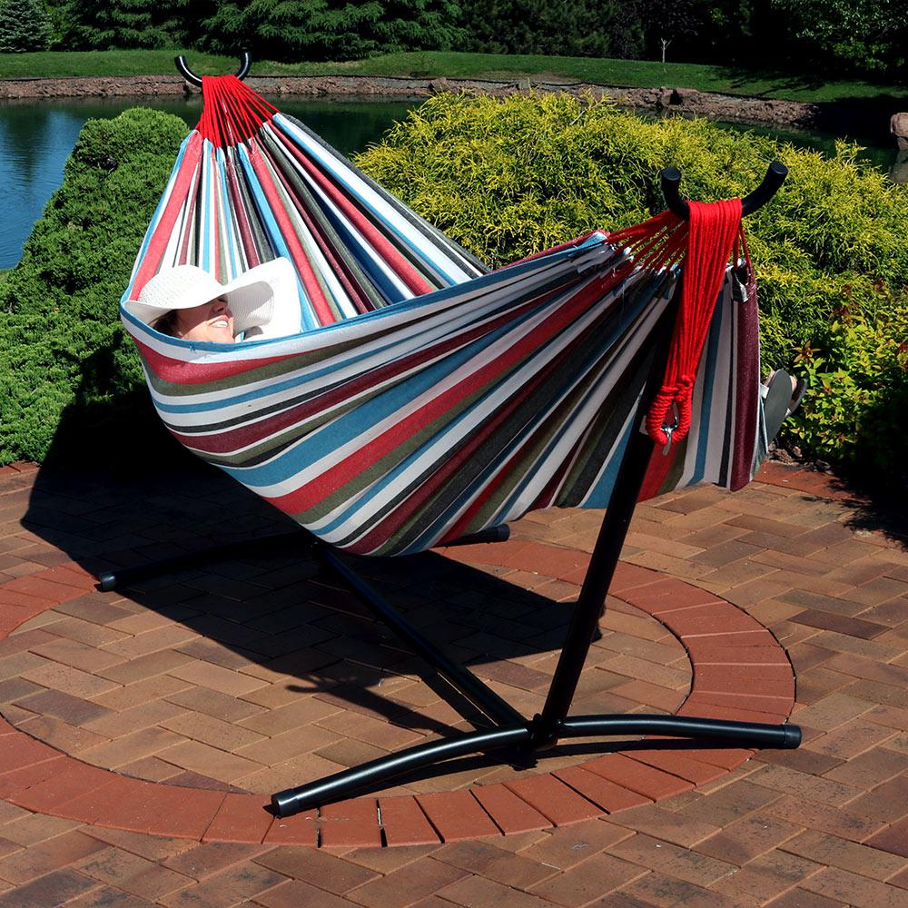 Single person hammock stand