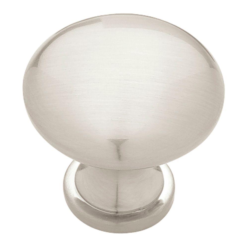 Liberty Classic Round 1 1 4 In 32mm Satin Nickel Solid Cabinet