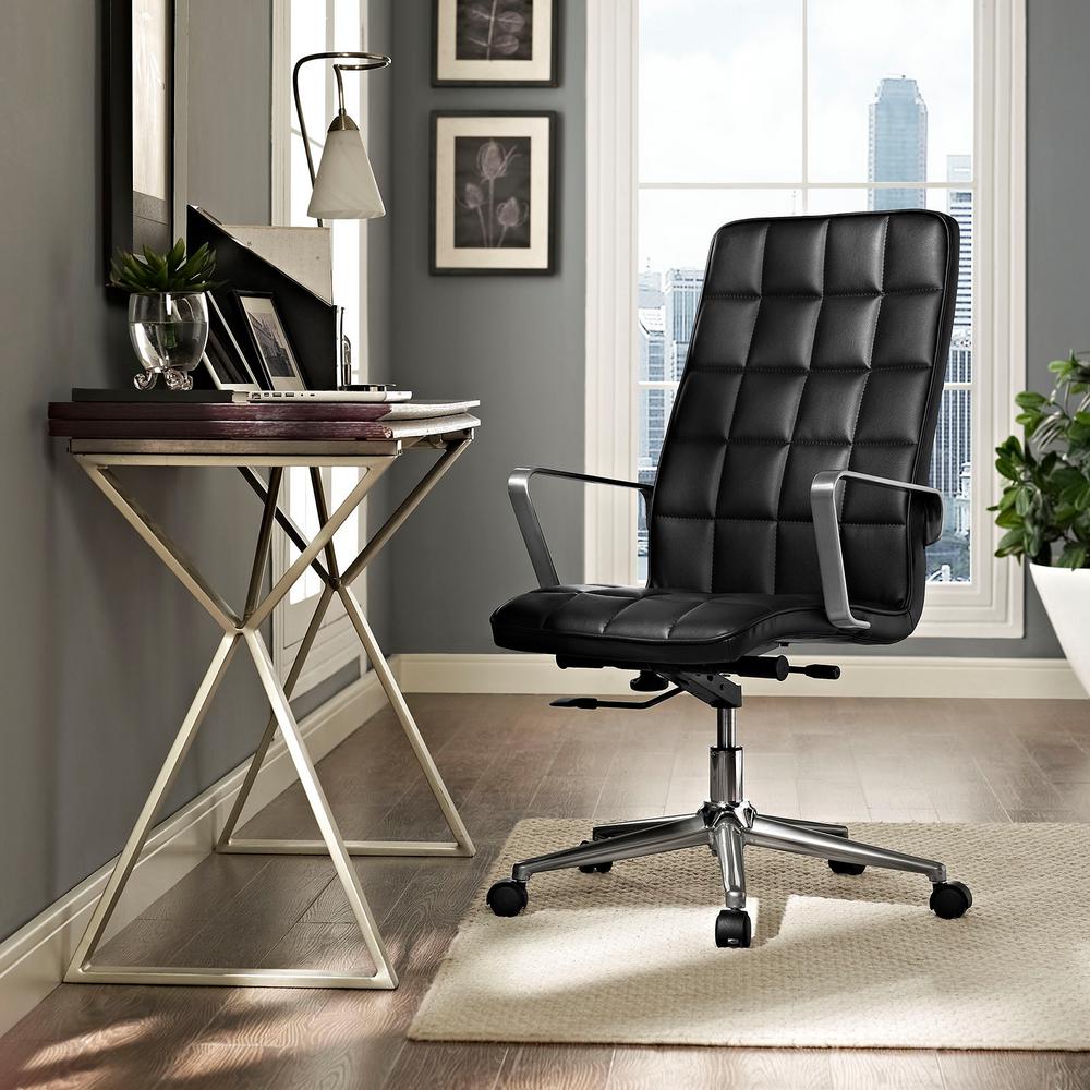 Home Decorators Collection Oxford Black Adjustable Office Chair