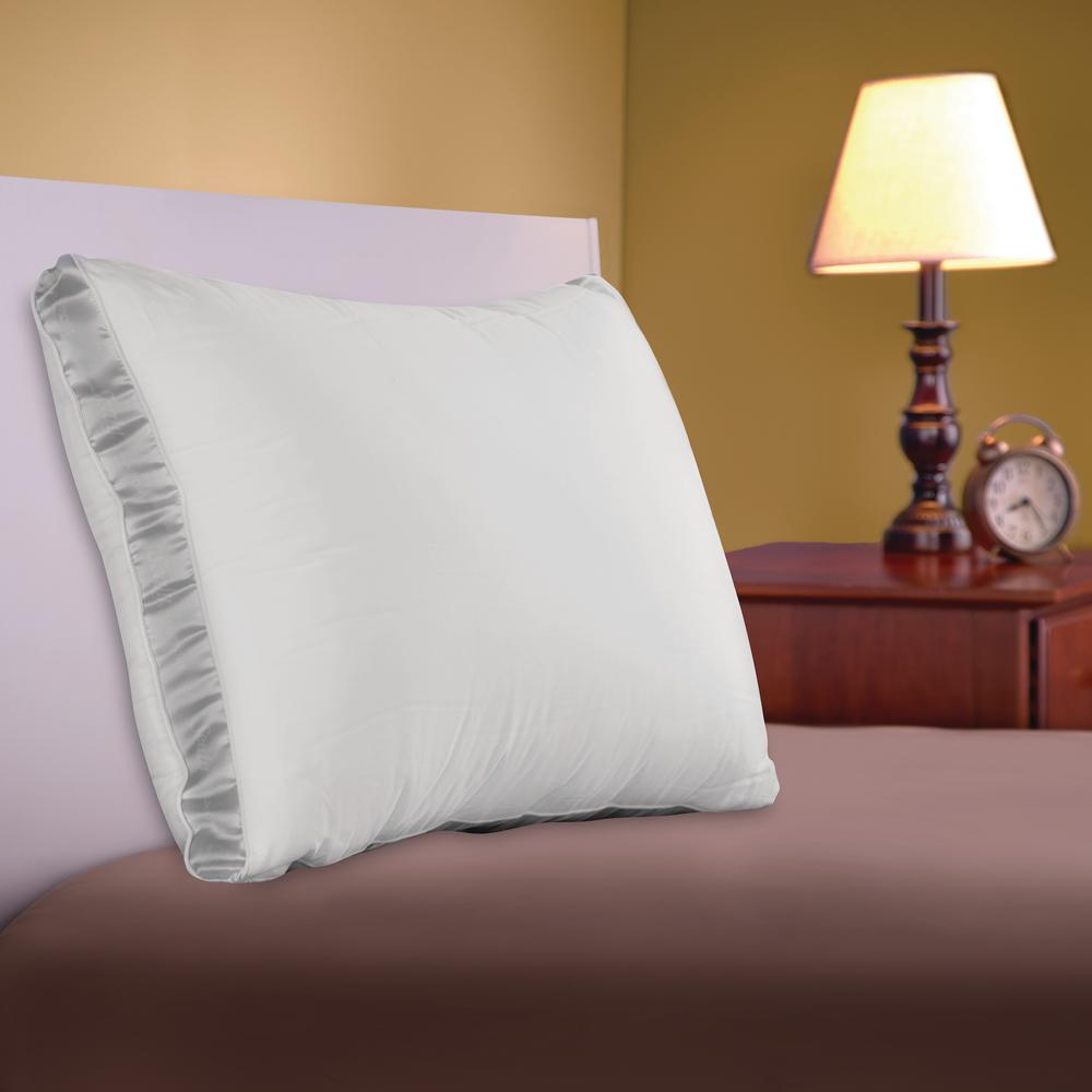 Sealy Hypoallergenic Duck Down Queen Pillow 65712atc The Home Depot