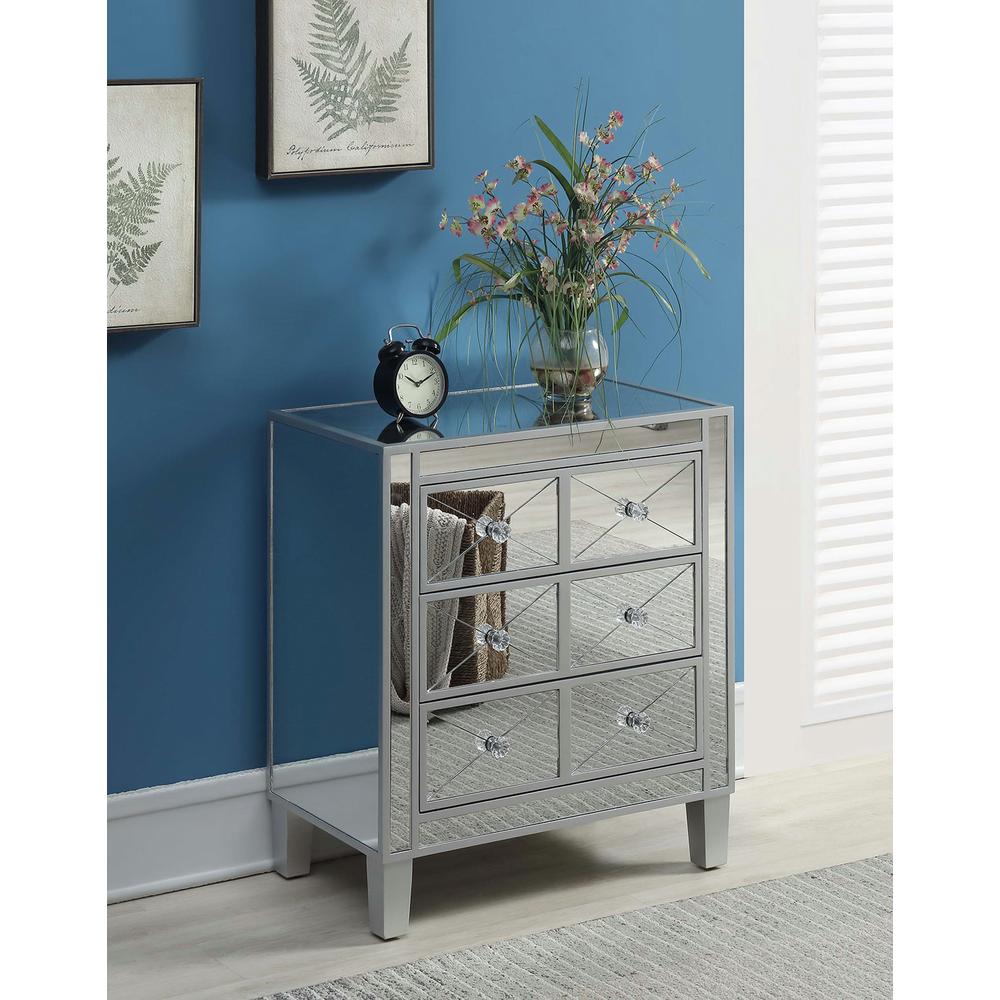 Convenience Concepts Gold Coast Betty B Mirrored End Table U12 195 The Home Depot Convenience Concepts Gold Coast Betty B, Mirrored Furniture Gold Coast