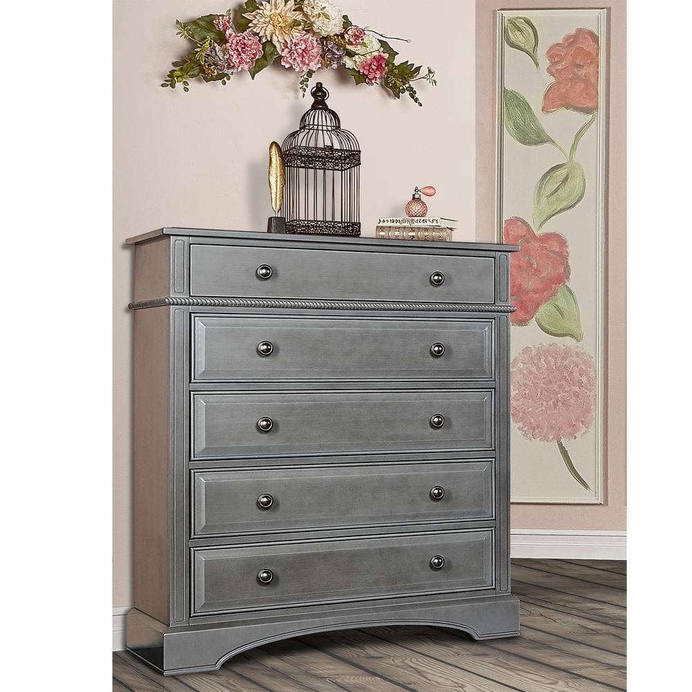 evolur storm grey dresser