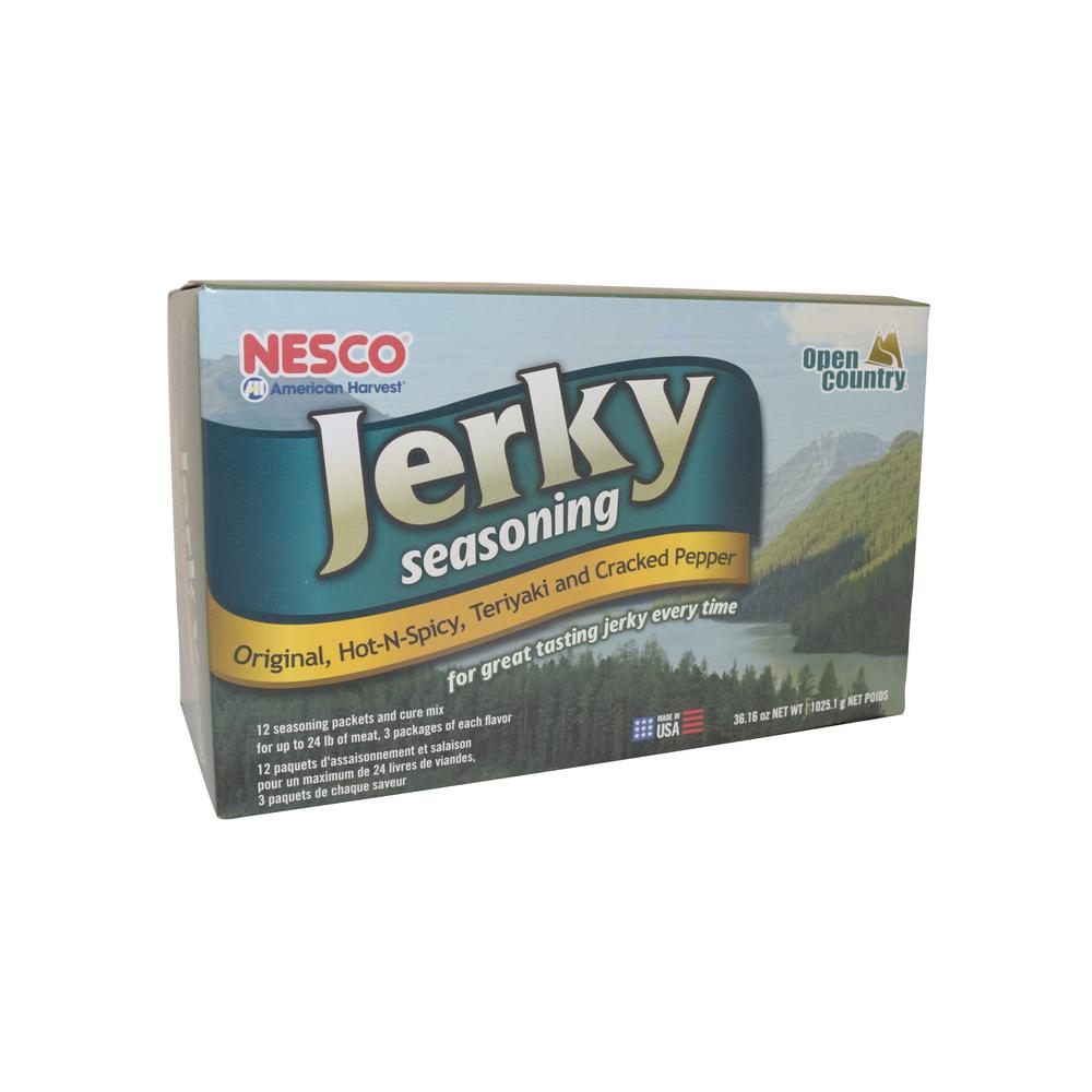 Nesco Jerky Spice Works Variety Pack (12Count) BJV25 The Home Depot