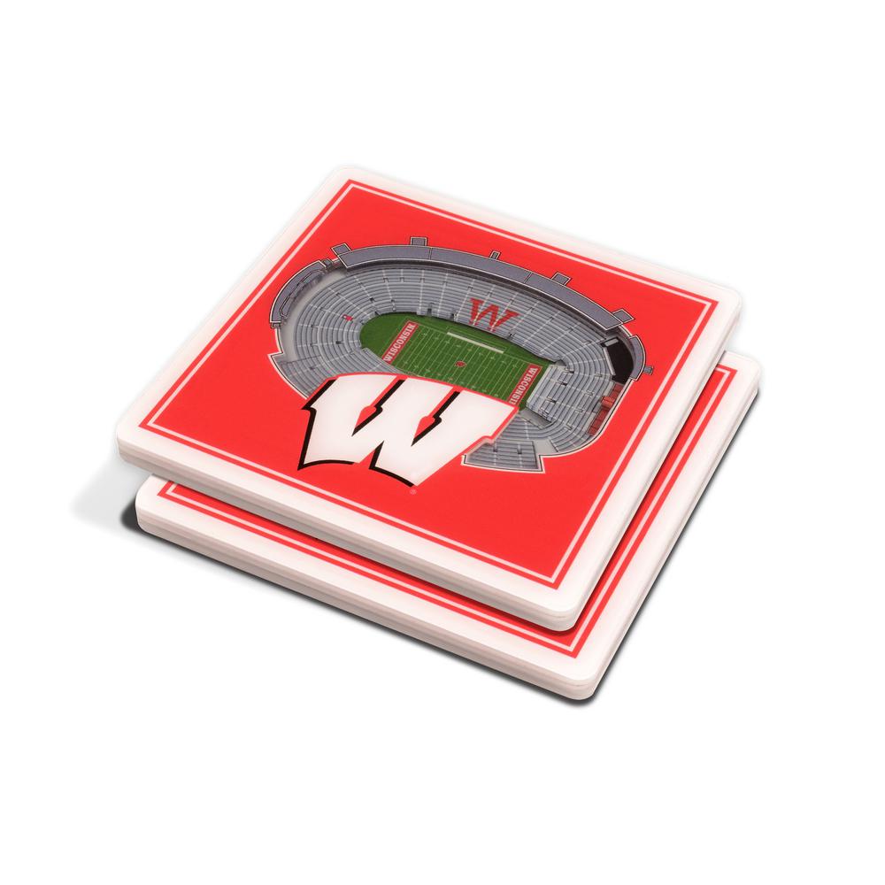 Wisconsin Badgers Wood NCAA Rope Hanger Stadium Sign