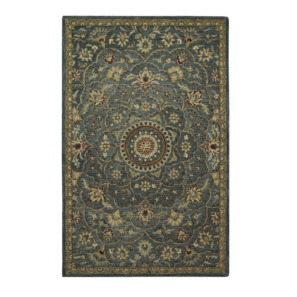 Home Decorators Collection Rotunda Peacock 2 ft. x 3 ft. Area Rug1597900330 The Home Depot