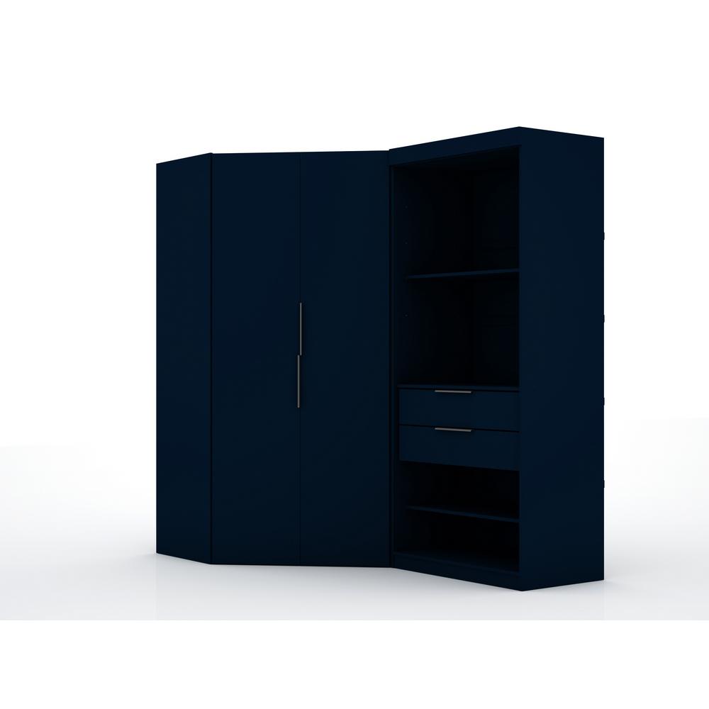 Blue Armoires Wardrobes Bedroom Furniture The Home Depot