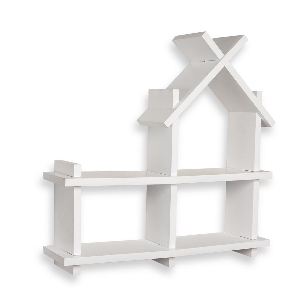 Danya B 24 In X White House Design Floating Wall Shelf White House Design Floating Wall Shelf