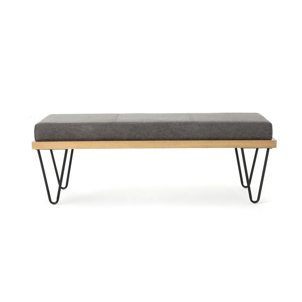 Elisha 16 50 In X 47 25 In X 15 75 In Slate And Matte Black