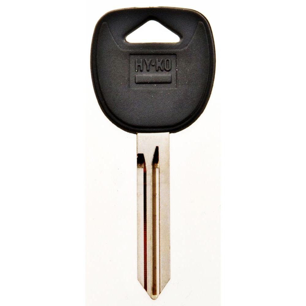 HYKO GM Blank PlasticHead Automobile Key12005B106 The Home Depot