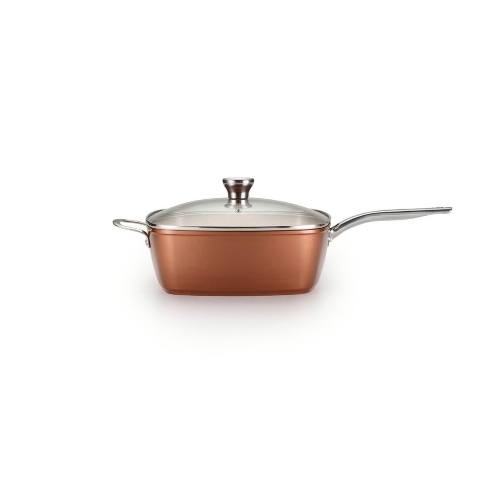 Tfal 6 qt. Copper MultiPot with LidC4119564 The Home Depot