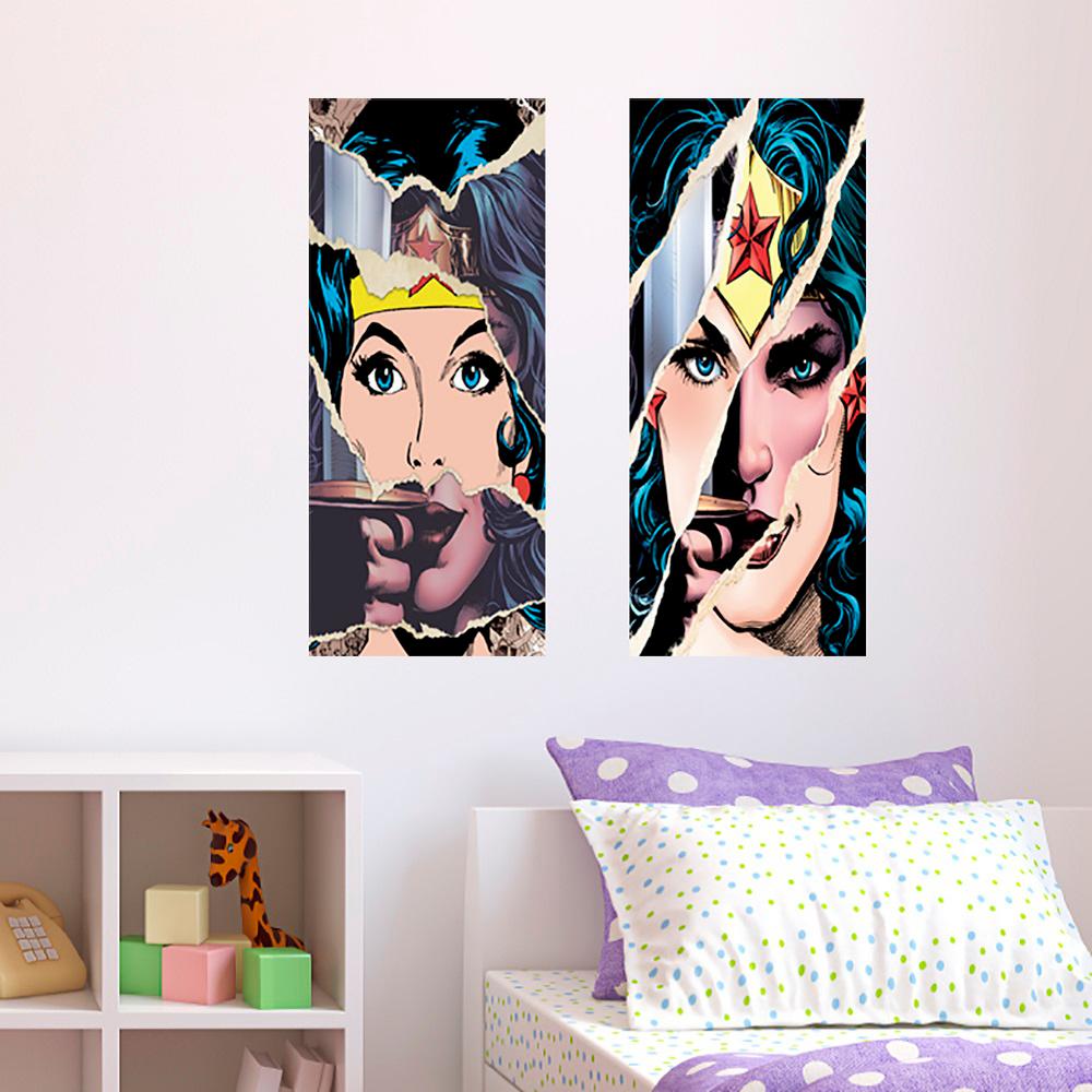 Collage By Modern Littles Frameless Canvas Wall Art Set Of 2 Collage By Modern Littles Frameless Canvas Wall Art Set Of 2