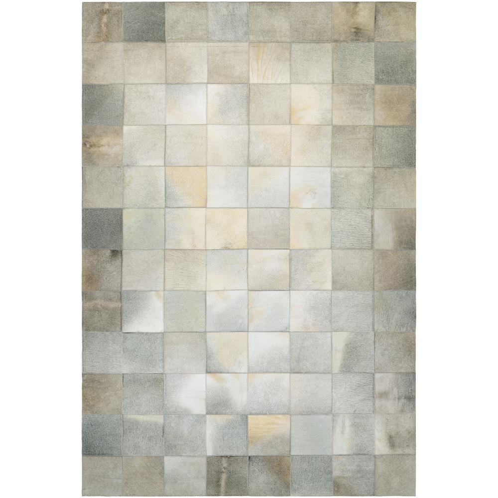 Couristan Chalet Tile Ivory 5 ft. x 8 ft. Area Rug-03480611054080T ...