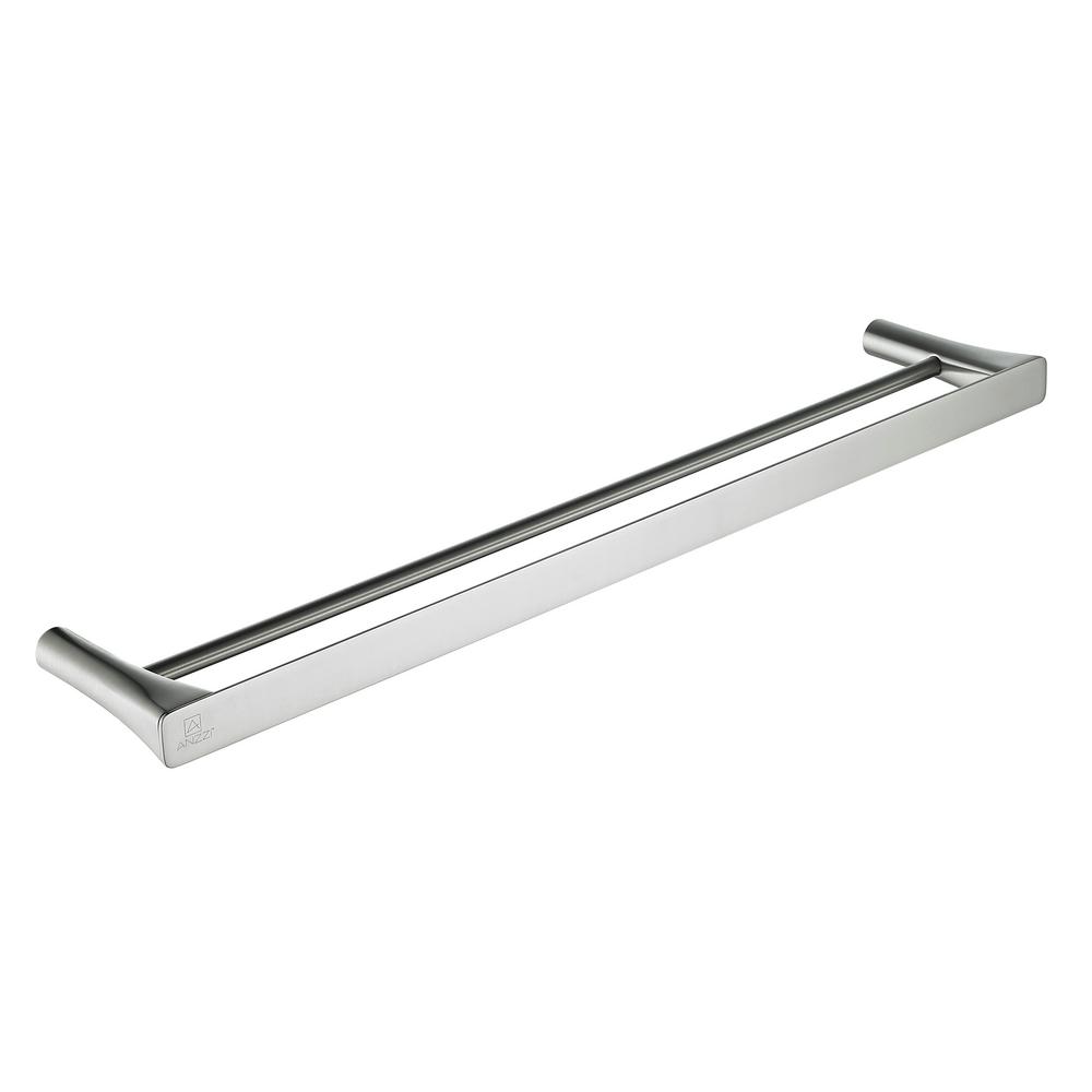 KOHLER Kelston 24 in. Double Towel Bar in Brushed NickelK13503BN