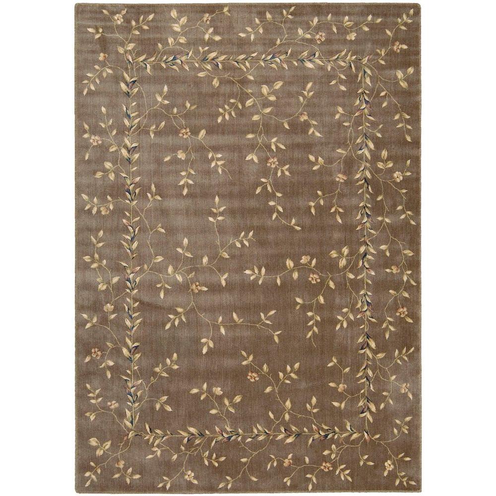 Nourison Somerset Khaki 8 ft. x 11 ft. Area Rug586513 The Home Depot