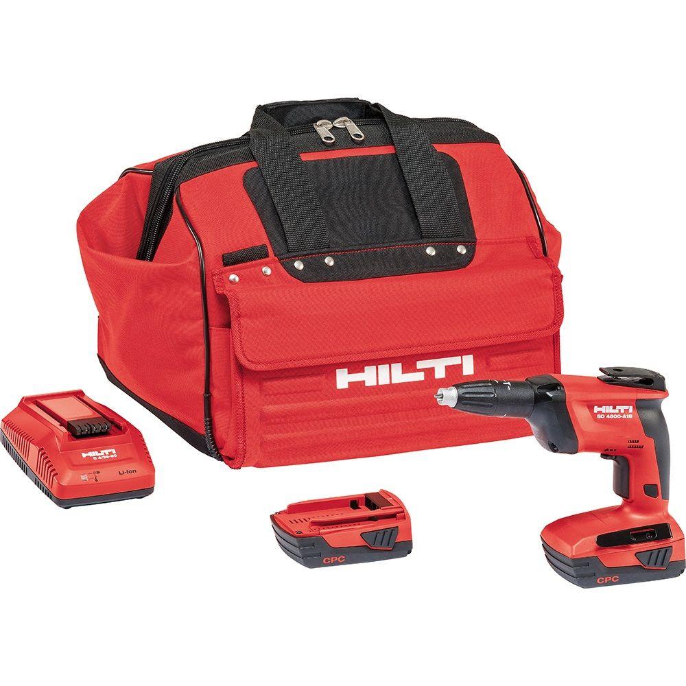 Hilti SD 4500 22Volt LithiumIon 1/4 in. Hex Cordless High Speed